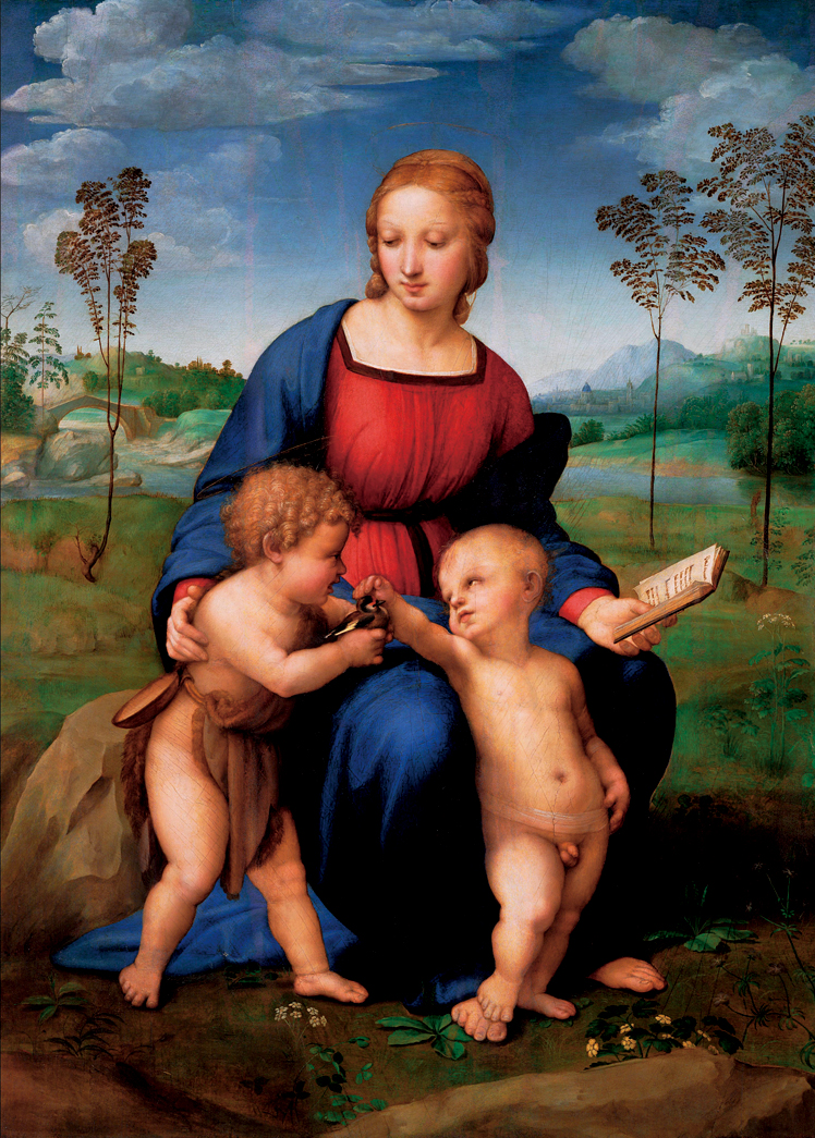   拉斐尔·桑西  Raffaello Santi— 金翅雀圣母